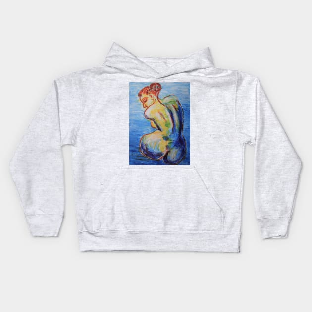 Sea Lover 1 Kids Hoodie by CarmenT